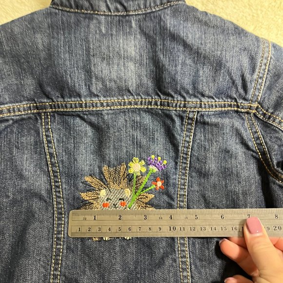 Gymboree Jean Jacket Girls Small Customizable - Picture 9 of 10